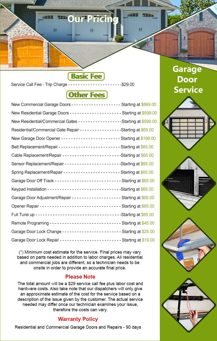 Galaxy Garage Door Service Hoffman Estates, IL 847-995-1577